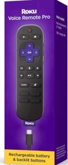 Roku Voice Remote Pro (2nd Ed.) (App Shortcuts Vary)