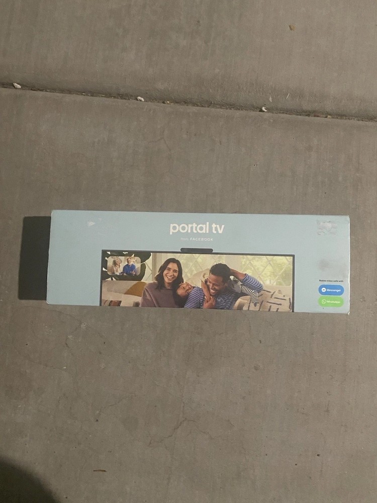 Meta Portal TV From Facebook Smart Video Calling Model LW94NS No Cord