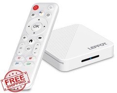 LEFFOT Android 14.0 TV Box H313 4K 2GB/16GB WiFi 6 BT 5.4 USB 3.0