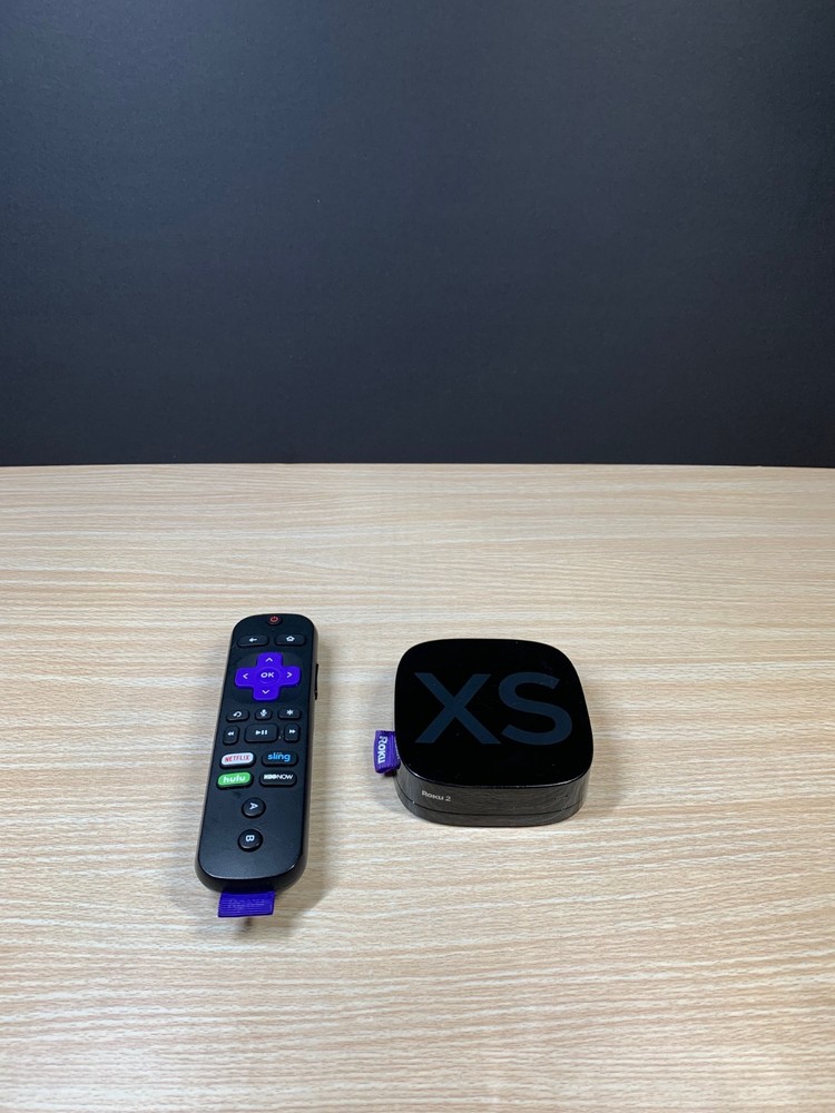 Roku 2 XS (2nd Generation) Media Streamer 3100X w/ Remote, NO Power Cord