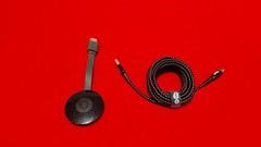 Google Chromecast NC2-6A5 HDMI Media Streamer 2nd Gen 1080P W/ 10 Foot Cable