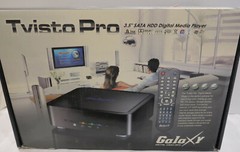 Galaxy Metal Gear 3500 Tvisto Pro 80GB SATA HDD MultiMedia Player Streamer