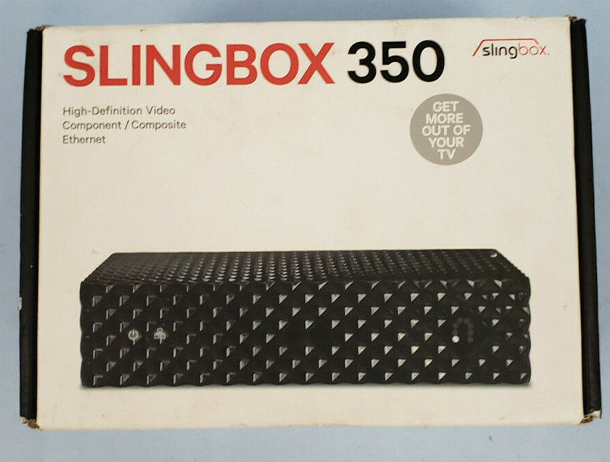 SLINGBOX 350 Digital HD Media Streamer, Sling Media SB350, Open Box
