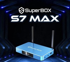 SuperBox S7 MAX 6K Android 12 Media Player Box 64GB Wi-Fi 6 Blue