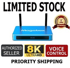 MagaBox MG5 MAX | Latest Model | 8K UHD | Wi‑Fi 6 | Voice Remote | Fast USA Ship