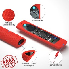 DUOLAXMENG Fire TV Stick 4K Max Case Red