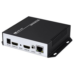 One Key Recording H265 HEVC H264 Live Stream IPTV Transmitter ONVIF RTSP SRT RTM
