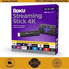Roku Streaming Stick 4K 2025 Media Streaming Device Voice Remote 3820R2