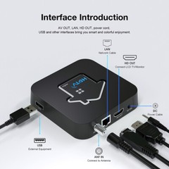 GTMEDIA 4K Next-Gen ATSC 3.0 TV Converter X1 Ultra HD Streaming Device Dual WiFi