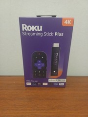 Roku 3830RW Streaming Stick Plus 4K UHD Media Player w/ Voice Remote 2025 Model