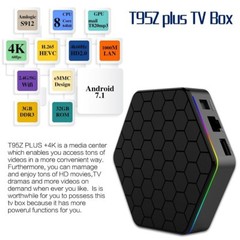 T95Z Plus Android 7.1.2 TV box 3GB RAM 32GB ROM Octa-core With Wireless Keyboard