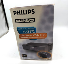 Philips Magnavox Internet WebTV Terminal MAT972 Complete System w/Keyboard