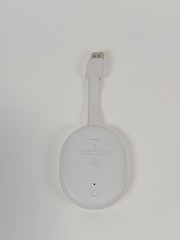 Google Chromecast with Google TV HD G454V Streaming Device White Unit Only