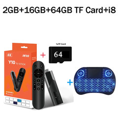 M98 Y10 Smart TV Stick Android 13 BT 5.0 ATV Allwinner H618 2.4G 5G Dual Wifi HD