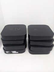 Lot of 8 Apple A1469, A1378, A1427 HD Digital Media Streamer – Black