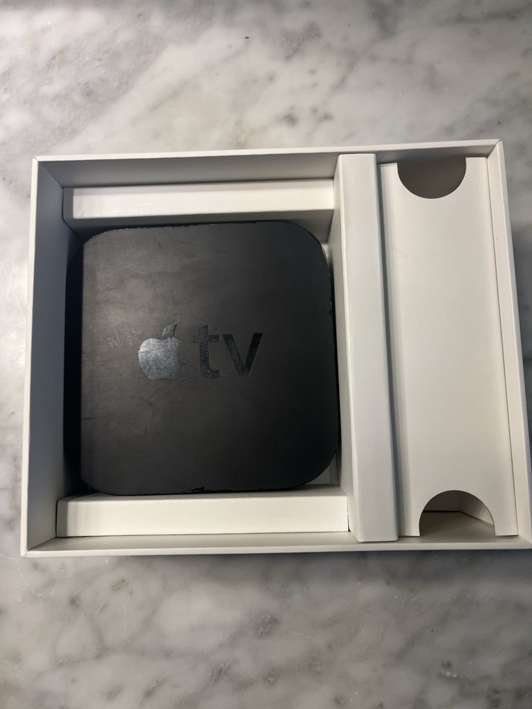 Apple TV Black MODEL A1469 No Remote Or Cords