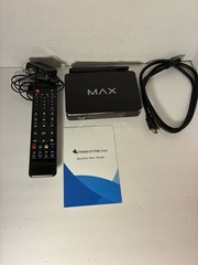 Used Freestream MAX TV Box 4K Streamgenie Wth Remoteworks