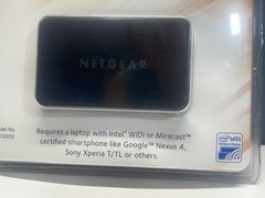 New Netgear Push2TV Model No. PTV3000 Intel WiDi Sealed Wireless Display On TV
