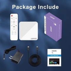 H313 4K Ultra HD TV Box – Smart Streaming with Android 14.0 & Voice Control