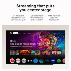 Google TV Streamer 4K Porcelain Fast Streaming Voice Search