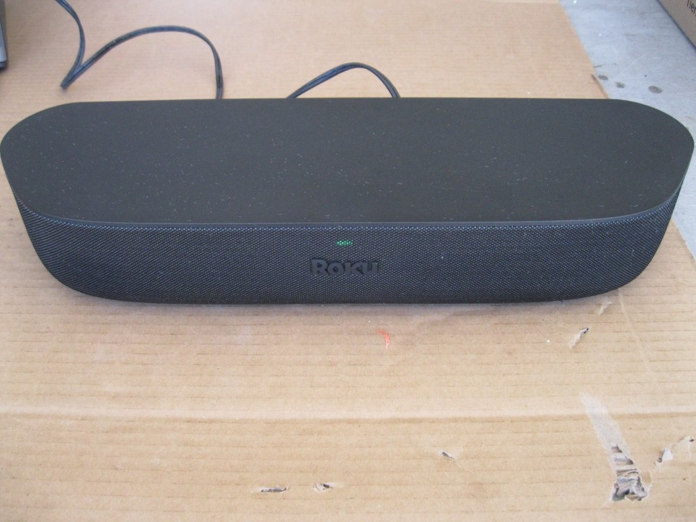 Roku Streambar Model 9102X with Remote, Power supply, HDMI and Optical cables