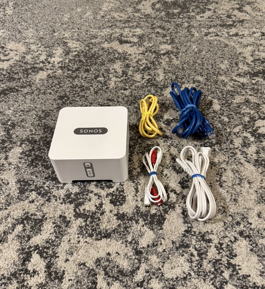 Sonos Connect WiFi Music Streamer Gen 1 SBVRM002 White – TESTED