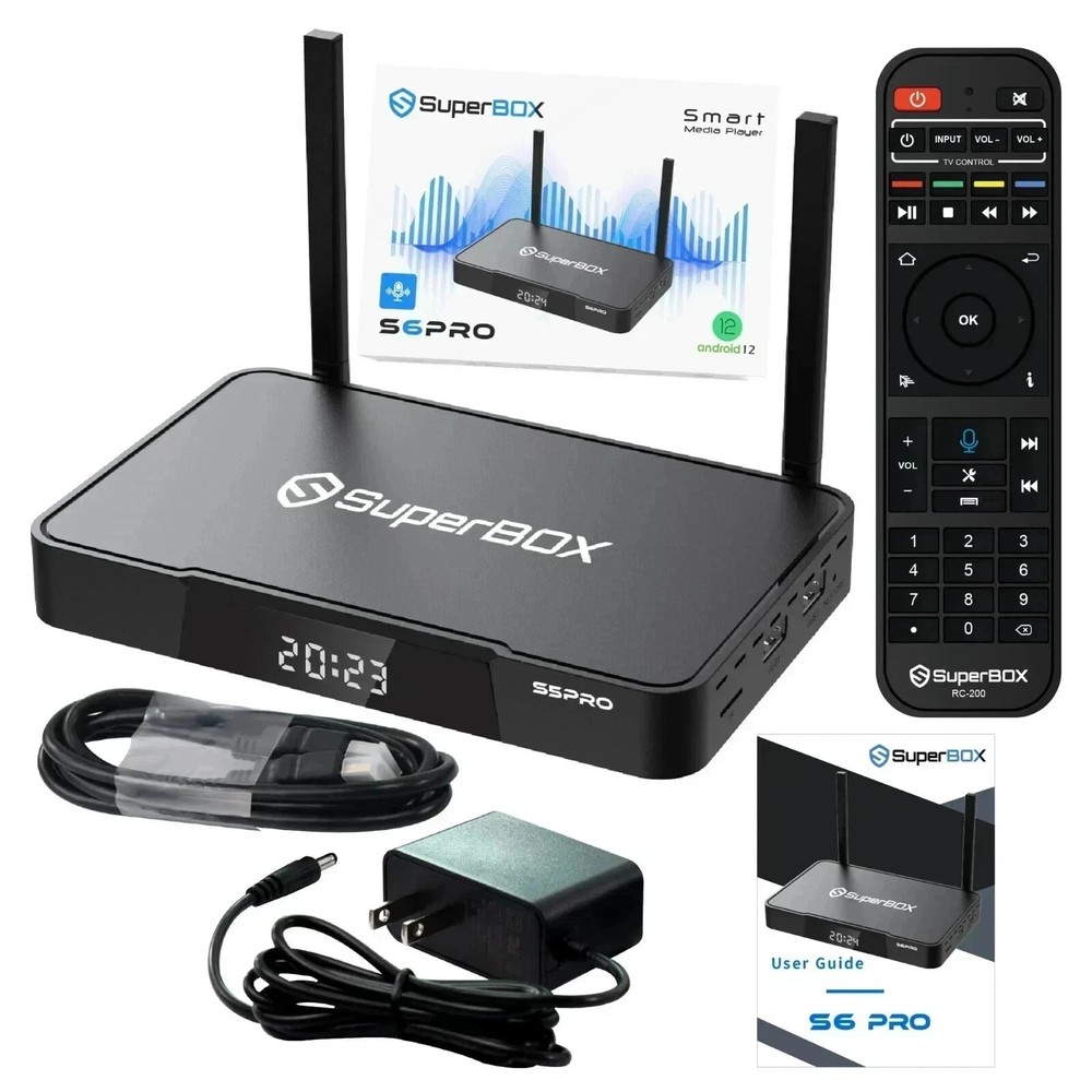 SuperBox S6 Pro – Authorized Distributor with 100% Free shipping