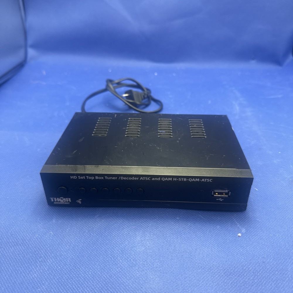 THOR Broadcast H-STB-QAM-ATSC HD ATSC/QAM Set-Top Box Tuner Decoder HDMI
