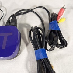 Roku LT 2nd Gen Media Streamer 2400X No Remote Purple Untested AV HDMI Cables
