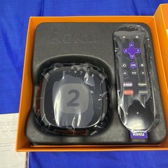 Roku 2 Media Streamer W/ Headphone Jack- Black (2720R) New & Factory Sealed