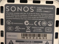 Sonos Connect Gen 2 Wireless Audio Streamer – S1 & S2 – READ DESCRIPTION