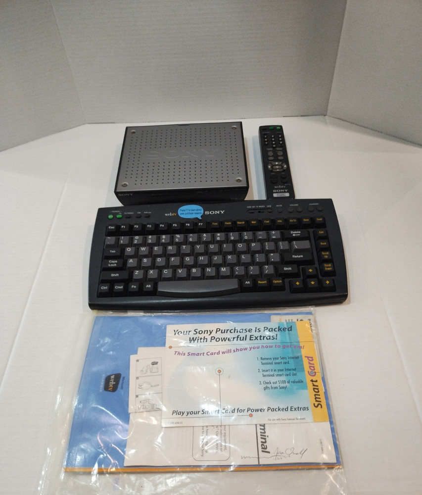Sony WEBTV INT-W150 Internet Terminal With Remote Out of Box