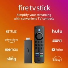 Fire TV Stick (3rd Gen) with Alexa Voice Remote 3rd Gen TV controls Firestick HD