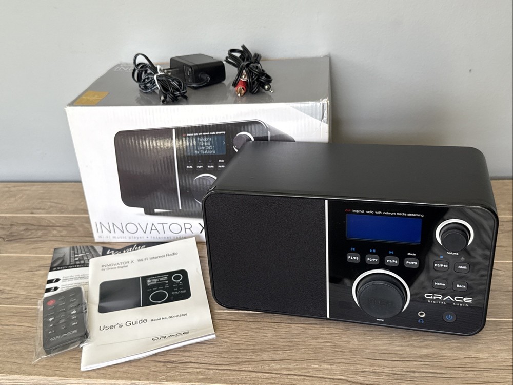GRACE Digital Internet Radio Wi-Fi Streaming Receiver GDI-IR2600 COCA COLA w/BOX