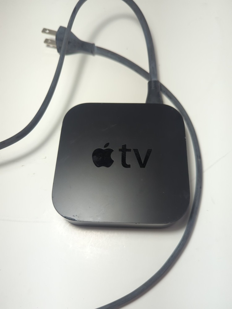 Apple TV A1469 Digital Media Streamer Device Box Black With Cord, NO REMOTE