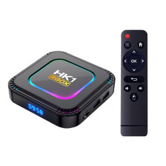 Smart TV Box Android 13 Quad Core HK1 RBOX 8K HD Media Stream Player