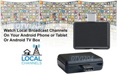 ATSC HD TV Tuner Dongle For Android Tablet Phone Watch Record Paue Live TV Shows