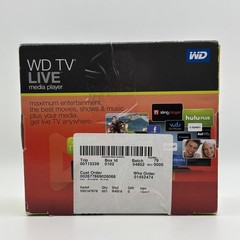 Western Digital WD TV Live Media Player With Remote C3H HDMI Player – Open Box