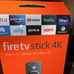 Amazon Fire TV Stick 4K 2160p HDR Media Streaming Dongle, Amazon Fire Line