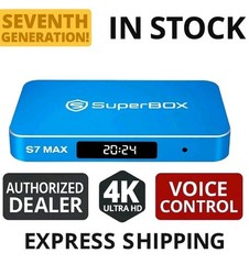 New SUPERBOX S7 MAX – Android Streaming -USA SELLER- Same Day Shipping