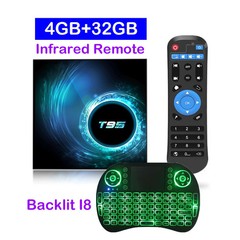 T95 Android TV Box 8GB 128GB Allwinner H616 8K Dual WiFi BT 6.0 Media Player