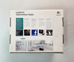 Logitech Squeezebox X-R0001 Wifi Smart Radio With Box No Remote TESTED WORKING