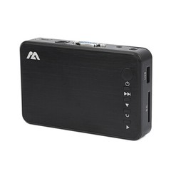 Seebest P6 HD Player Video Player HDMI VGA AV For Home U Disk SD Card Projector-