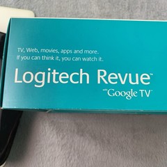 Logitech Revue w Google TV Media Streamer & Keyboard Make Your TV A Smart TV