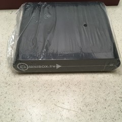 Omniboxtv Minibox.TV NGO-5000 Streaming TV/Web Browser ANDROID 4.2 NIB!