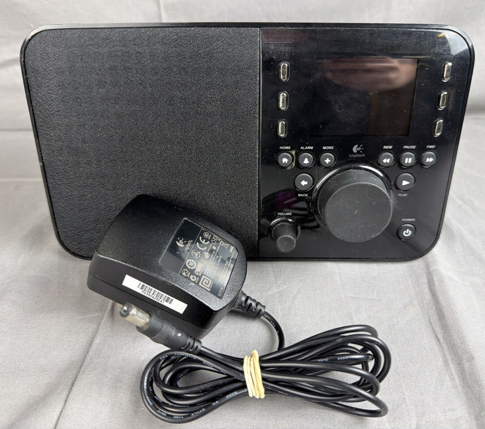 Logitech Squeezebox X-R0001 Smart WiFi Internet Radio Music Player w AC Power