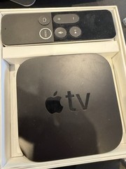 Apple TV 32GB 4K HD Media Streamer – Black (MQD22LL/A)