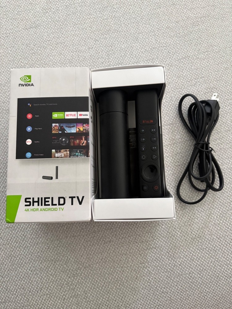 NVIDIA SHIELD TV – Model P3430 – 2019 with remote and power cord