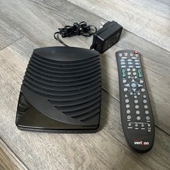 Motorola DCT700/US Standard Digital Cable TV Adapter Receiver w/ Adapter Remote