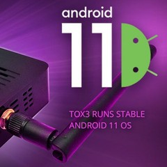 TOX3 Quad Core Amlogic S905X4 Android 11.0 4GB+32GB Smart TV Box 2.4G 5G 1000M